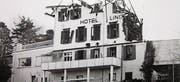 Am Platz des 1992 niedergebrannten Hotel-Restaurants Linde entstand ein Mehrfamilienhaus. (Bild: pe)