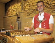 Nicolas Senn während seines Konzerts. (Bild: Ernst Hunkeler)