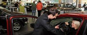 Schauen, staunen und beraten lassen - am Wochenende geht die Autoregio 2018 über die Bühne. (Bild: Rudolf Hirtl (März 2014))