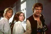 Luke Skywalker, Prinzessin Leia und Han Solo. (Bild: ky)