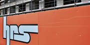 Orange ist die dominierende Farbe, «hrs» das omnipräsente Kürzel auf dem kantonsweit grössten Bauplatz. Auf der Industriebrache wird grösstenteils gewohnt. (Bilder: Max Eichenberger)
