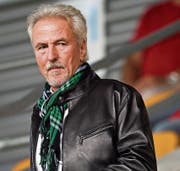 Dölf Früh legt aus gesundheitlichen Gründen das Präsidentenamt des FC St. Gallen nieder. (Bild: Gian Ehrenzeller/KEY, Vaduz, 21. August 2016)
