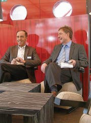«Mehr Freude als bloss Freude», schwärmte Verwaltungsratspräsident Walter Sommer gegenüber Direktor Walter Herrmann.