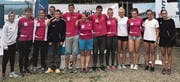 Die erfolgreiche Delegation der SCR Sharks an der Schweizer Meisterschaft. (Bild: PD)