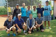 Vor den Feierlichkeiten kämpften die Finalteilnehmer der Doppelmeisterschaften um jeden Punkt. (Bild: PD)