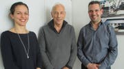 Nach einigen Jahren der leitenden Mitarbeit im Familienunternehmen Walser & Co. AG, Wald, gehören heute Christin und Claudio Walser als Vertreter der dritten Generation auch dem Verwaltungsrat an. Fredy Walser tritt damit kürzer, bleibt aber VR-Präsident. (Bild: Peter Eggenberger)
