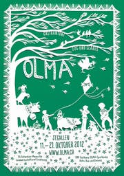 Das diesjährige Olma-Plakat. (Bild: pd)