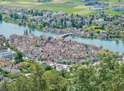 Auf der Burg Hohenklingen kann man während des Essens eine wunderbare Aussicht auf die Altstadt von Stein am Rhein geniessen. (Bilder: Ruben Schönenberger)