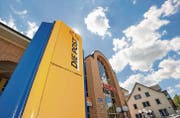 Die Post befindet sich in Aadorf an zentraler Lage. (Bild: Donato Caspari)