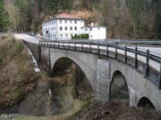 Die Goldachbrücke ist die "jüngere" der beiden Brücken, die über das Goldachtobel führen. (Bild: pd)