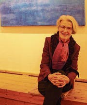 Stark im Ausdruck mit Farben: Bianca Frei-Baldegger. (Bild: mb)