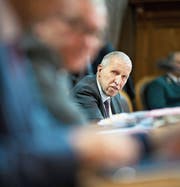 Dem Luzerner CVP-Ständerat Konrad Graber wurde gestern vorgeworfen, er mache «Politik der übleren Sorte». (Bild: Anthony Anex/Keystone (Bern, 19. September 2017))