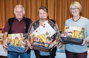 Das Siegertrio: Max Koller, Rosmarie Hug und Frieda Meier. (Bild: PD)