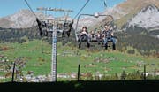 Die Ferientage lassen sich momentan wunderbar unterwegs in den Bergen verbringen. (Bild: Ursula Wegstein)