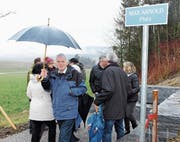 Platz mit Aussicht für einen Politiker mit Weitsicht (Bild: Christine Luley)