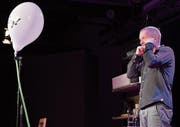 Kein Knalleffekt zum Schluss: Der Ballon explodierte bei der Zugabe nicht. (Bild: Manuel Nagel)