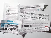 Pressestimmen nach der ersten Lesung im Mai. (Bild: Benjamin Manser)