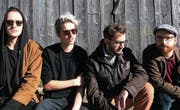 Hoffen auf den grossen Durchbruch: Moritz Lienhart, Alex Nauva, Sascha Schwegler und Beat Schenk von OGMH. (Bild: PD)