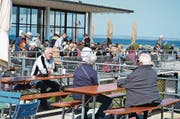 An Spitzentagen bis zu 500 Gäste im Buchhorn. (Bild: Max Eichenberger)
