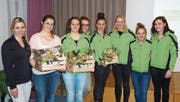 Erfolgreiche Turnerinnen des Teams Aerobic. (Bild: PD)