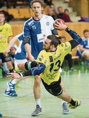 St. Otmars Benjamin Geisser trifft viermal. (Bild: Ralph Ribi)