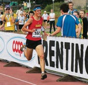 Martin Hubmann auf dem Weg zur WM-Bronzemedaille im Sprint. (Bild: sw)