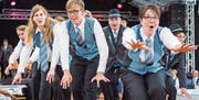 Die neue Uniform kommt überall sehr gut an (Bild: Andrea Stalder)