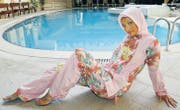 Jedes Land hat seinen eigenen Burkini. Dieses Modell wird Haschema genannt und vorzugsweise von jungen Türkinnen getragen. (Bild: Panos Pictures/Visum)