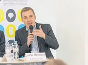 Der SVP-Nationalrat Lukas Reimann aus Wil. (Bild: Hanspeter Schiess)