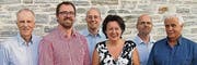 Neue Gesichter in der Parteileitung der CVP Buchs: (von links) Hansruedi Bucher, Friedrich von Toggenburg, Christoph Steuble, Susanna Büchel, Martin Hutter und Franz Pellet. (Bild: pd)