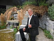 Thomas Gassner aus Appenzell hat die Sonderausstellung an der diesjährigen Offa gestaltet. (Bild: Karin Erni)