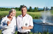 Die Sieger Brigitte Sutter und Hansruedi Bär. (Bild: Corinne Gschwind)