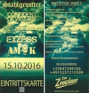 6000 Neonazis wurden von diesem Flyer ins Toggenburg gelockt. (Bild: PD)