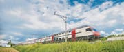 Noch rauschen die Züge im Quartier Langdorf in Frauenfeld vorbei, wo einst eine S-Bahn-Haltestelle gebaut werden soll. (Bild: Andrea Stalder)