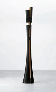 «Meister Gerhard» von Isa Genzken aus dem Jahr 1983, Nitrolack auf Abachiholz, 292 Zentimeter hoch. (Bild: Pro Litteris)