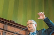 GLP-Kantonsrat Ueli Fisch plädiert für ein Grundlagenpapier zum Thema Gemeindefusion. (Bild: Reto Martin)
