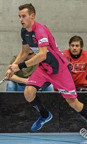 Der Lette Andris Rajeckis ist mit zehn Toren aus fünf Spielen Playoff-Topscorer. (Bild: Sandro Schmuki)