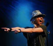 Energiebündel: Tinkabelle bei ihrem Konzert am Sommernachtsfest. (Bild: tgplus.ch/Chris Marty)