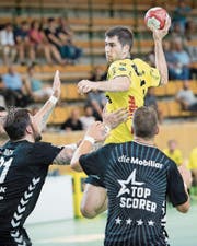 Dominik Jurilj traf gegen Schaffhausen siebenmal. (Bild: Ralph Ribi)