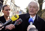 Hätte am 1. Mai sein Schloss in Salenstein verlassen müssen: Rolf Erb. (Bild: Keystone/Archiv)