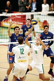 Amriswil verschafft sich mit einem Sieg 3:0-Sieg gegen Nikosia eine komfortable Ausgangslage. (Bild: MARIO GACCIOLI)