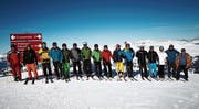 Ein traumhaftes Ski-Weekend der Männerriege Sax in Arosa (Bild: PD)