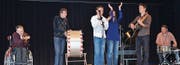 Die Lukashaus-Band «Fallalens» unterhielt an der Neujahrsbegrüssung mit mitreissender Musik, die von Herzen kam.