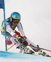 Wendy Holdener fährt in Sölden im Riesenslalom so gut wie noch nie in ihrer Karriere. (Bild: Alessandro Trovati/AP)
