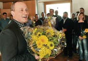 Hat Grund zur Freude: Kurt Henauer folgt in Kesswil als Gemeindeammann auf Hermann Haffter. (Bild: Reto Martin)
