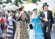 Damen und Herren der noblen Londoner Gesellschaft. (Bild: Donato Caspari)