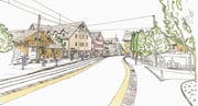 Abgelehnt: Im November 2017 wurde das Konzept «Ortsdurchfahrt Münchwilen» verworfen. (Bild: Illustration: PD)