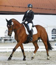 Yvonne Frick ritt mit Namur auf den siebten Rang.Bild: Photoprod.ch