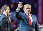 US-Präsident Donald Trump will zum WEF reisen. Das Sicherheitsdispositiv muss darum aber nicht komplett neu erstellt werden. (Bild: EPA)