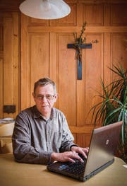 «Wir leben in einer Überwachungswelt»: Pfarrer Heinz Angehrn. (Bild: Urs Bucher)